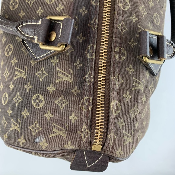 Louis Vuitton satchel bag 30 canvas Boston bag - Picture 6 of 8